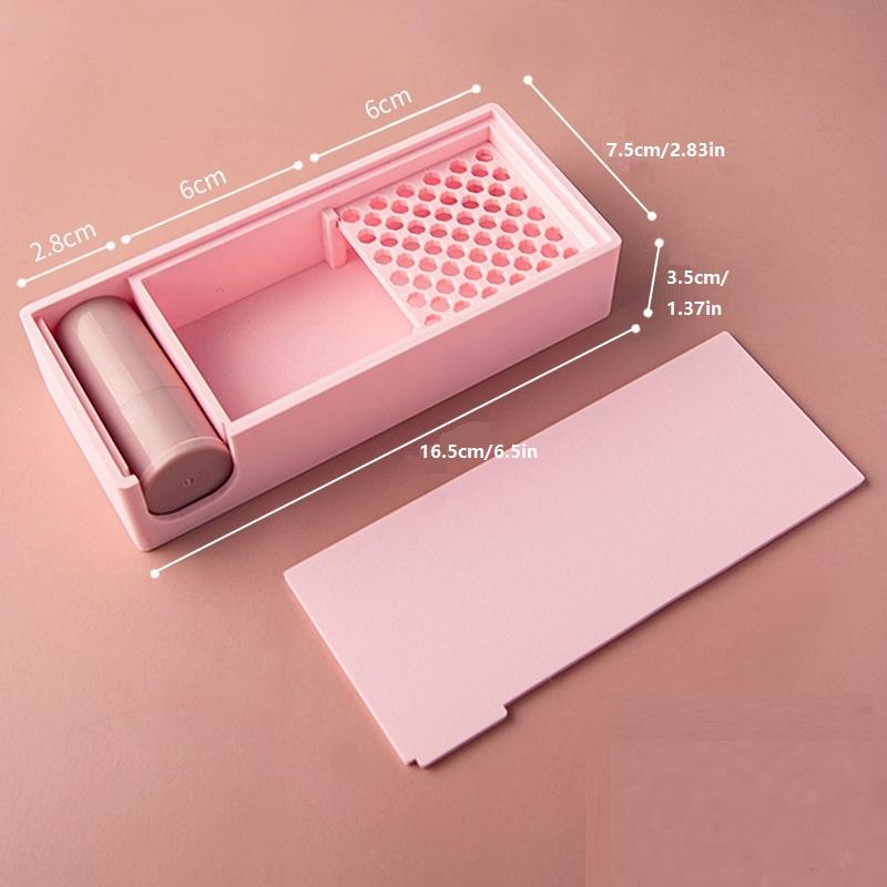 Polymer Clay Cutter Anti-Stick Starch Box With Brush Soft Ceramic Powder Storage Box Diy Earrings Jewelry Auxiliary Tools