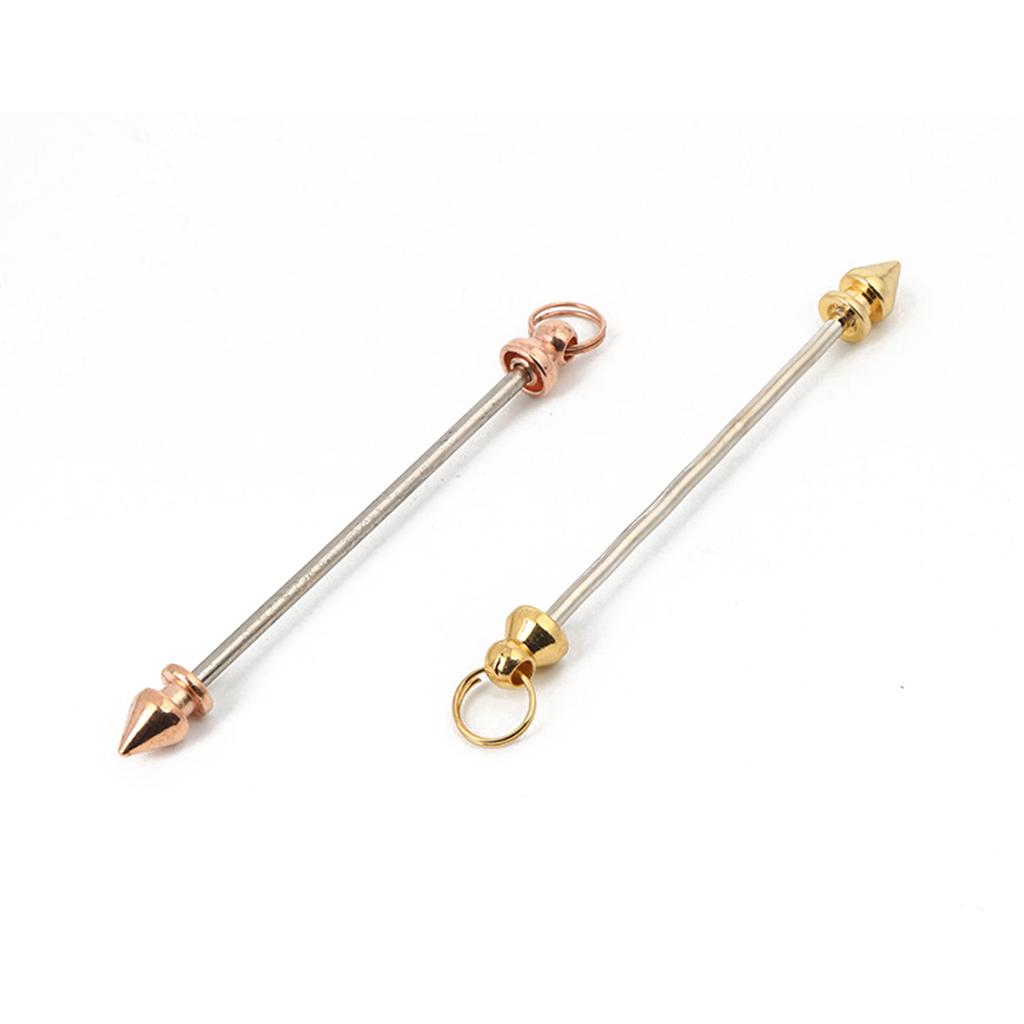 Set of 30 Long Bar Pendant Findings Metal Stick Pendants for Artistic Jewelry Making Necklace Earring Craft Supplies