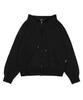 Escapefrom Essential Two-Way Zip-Up Hoodie Black
