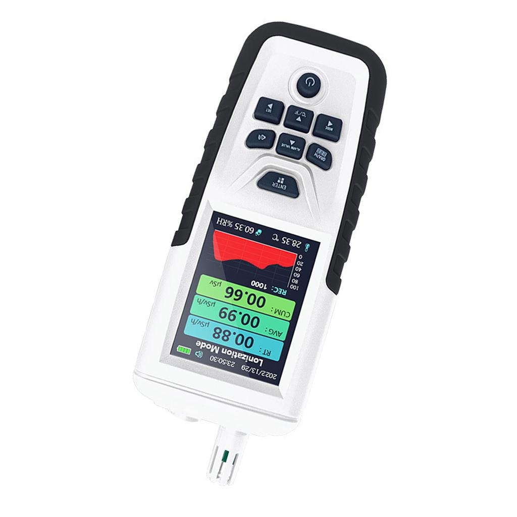 Nuclear Radiation Detector Sound Light Alarm Rechargeable Beta Gamma X Ray Radiation Monitor for Home Hospital