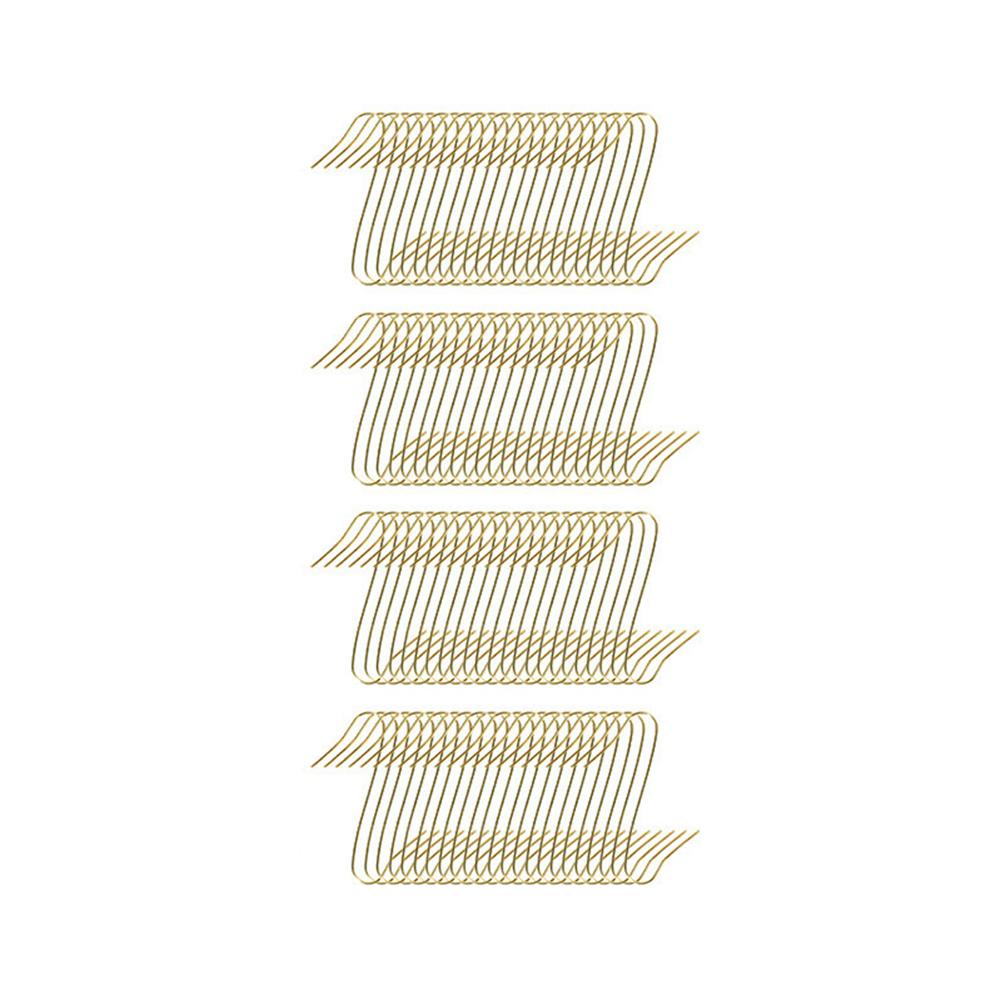 100PCS S-shaped Christmas Tree Hooks Metal S-Shaped Christmas Tree Ornament Hooks Hangers For Holiday Bauble Decoration