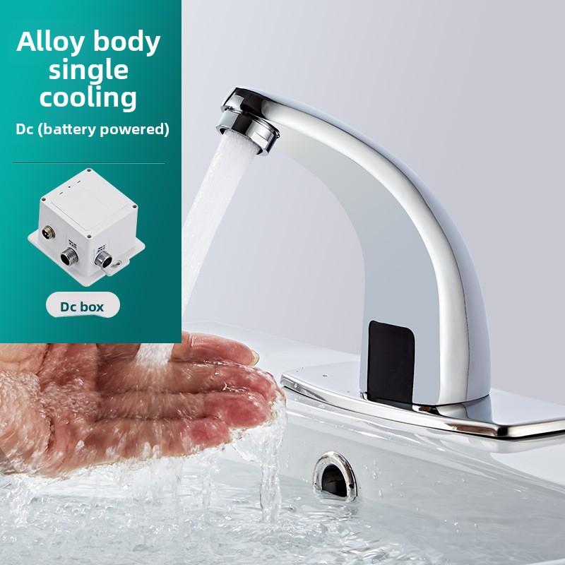 

Бесконтактный смеситель для ванной комнаты Автоматический сенсорный смеситель Смеситель для воды с водопадом