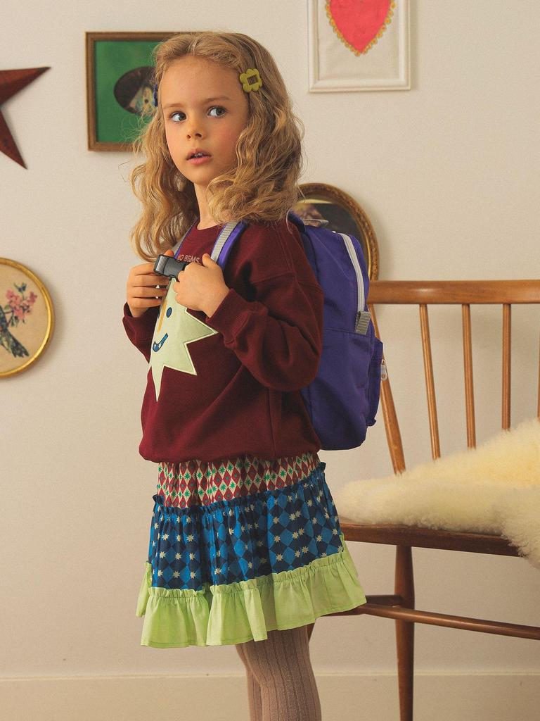 (Kodomo Beams) Children's Beams/Campus Bag Backpack Mini Kids NewPURPLE Mini 55610199934