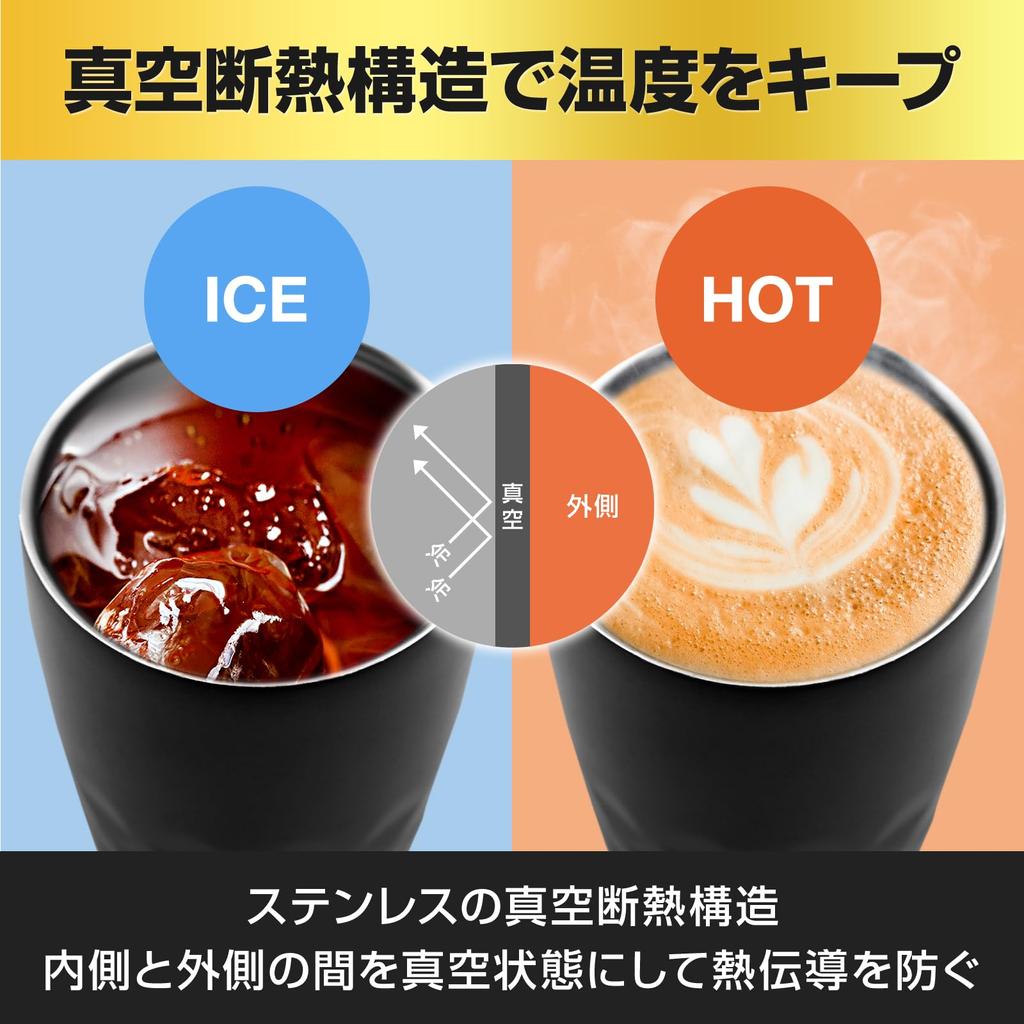 Beer Mug Tumbler Vacuum Insulated Stainless Steel Highball Glass Day Birthday Present Gift 660ml [SaintGraal] Father's Men's (Gray)