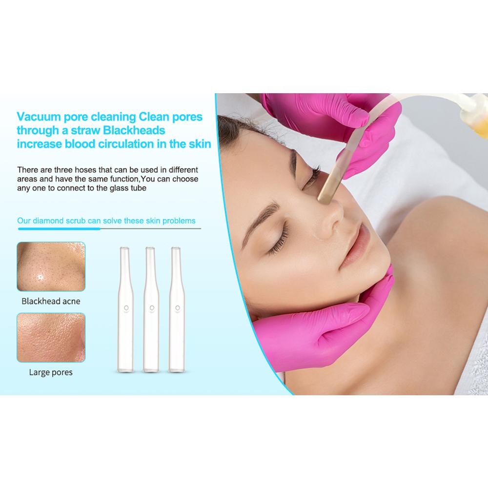 3 In 1 Diamond Microdermabrasion Facial Lifting Machine Vacuum Suction Face Water Spray Exfoliate Removal Peeling Skin Care Tool