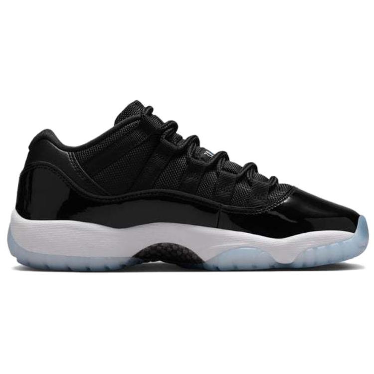 Air Jordan 11 Retro Low GS Space Jam Kids Sneakers Black Varsity-Royal White FV5121-004