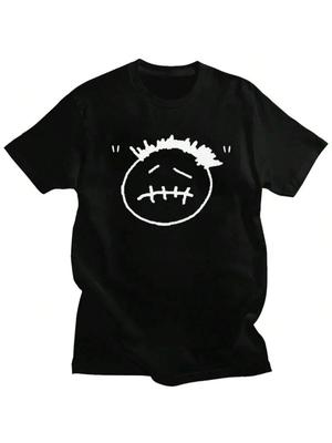 Custom Men's Travis Rapper T Shirts Short Sleeve Cotton Tshirts Classic T-Shirt Leisure Scott Rap Rock Tees Oversized Clothes