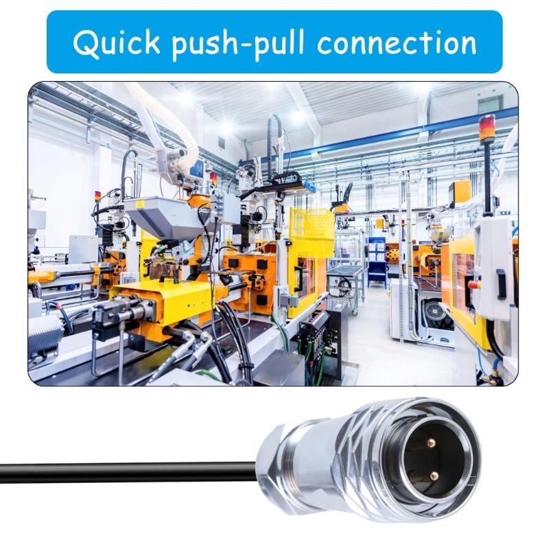 SF2010 Waterproof Industrial Connector SF2013 Female Plug & Male Socket IP67 2Pin To 12Pin For 20mm Panel Mount