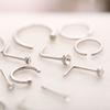 Mix 22Pcs Stud Nose Ring Hoop Septum Helix Nostril Piercing Labret Lip Cartilage