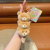 Colorful And Cute Cartoon Animal Plush Keychain Accessories For Gifts And Personal Use