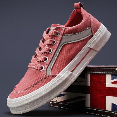 Spring New Men's Shoes Fashionable Breathable and Comfortable Versatile Lace-up Shoes Trendy Low Top Flat Men's Canvas Shoes