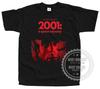 2001 A Space Odyssey T SHIRT V24 Movie Poster BLACK Red Print Sizes S To 5XL