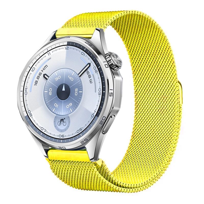 22mm 20mm Mailänder Armband für Huawei Watch GT6 5 Pro/GT6 5 4 3 46mm Magnetisches Armband für Huawei Watch 4 Pro/GT3 Pro 46 42mm Band