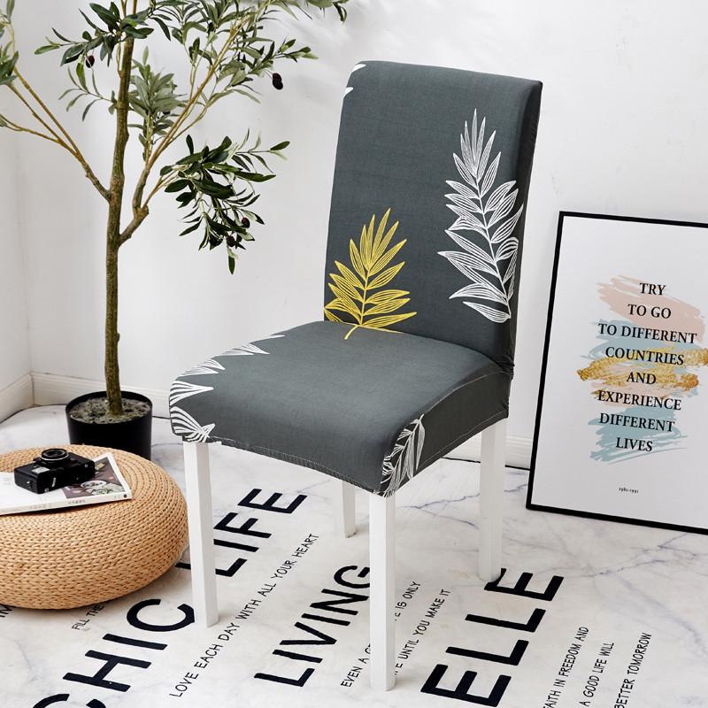 Moderne elastische Stuhlhusse Stretch Stuhlbezug Sitzhussen Stuhlschutz Hotel Bankett Housse De Chaise Home Dekoration