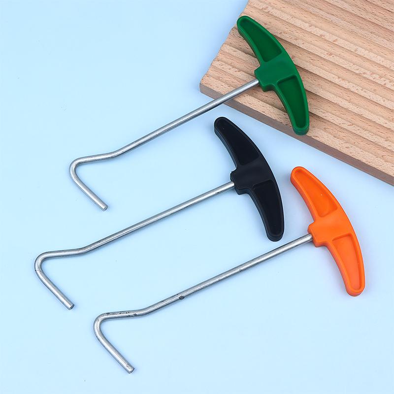1Pcs Outdoor Portable Tent Nail Puller Alloy Puller Perfect For Ground Tarps, Camping, Gazebo Tent Accessories Garden Tools