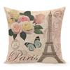 Cute Cartoon Monkey Pillow Cover, Funny Animal Print Cushion Case, Kids Room Decor Throw Pillowcase, Soft Home Textile
