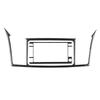 Auto-Navigationssystem Displayabdeckung Zierrahmen Kohlefaser-Aufkleber Für Mitsubishi Lancer 2008-2015 Styling-Zubehör