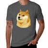 Just Doge Dogecoin Tshirt Minimalist Plain Crew Neck Tshirt