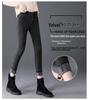 Women's High-Waist Fleece-Lined Skinny Jeans - Slimming Bodycon Pencil Pants for Autumn/Winter 2025