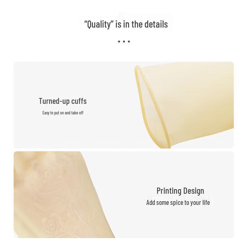 CHAHUA Durable Thickened Latex Cleaning Gloves