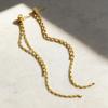 European & American Style Long Chain Tassel Earrings - Unique Fashion Design for Women