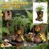 Creative Home Decorative Rain Boot Planter Vase with Floral Design for Indoor Outdoor Use Unique Garden Ornament