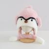 Thick Moving Ear Earflap Hat Squeaky Design Plush Winter Hat Fun Cartoon Animal Hat  Aged 4-7 Years