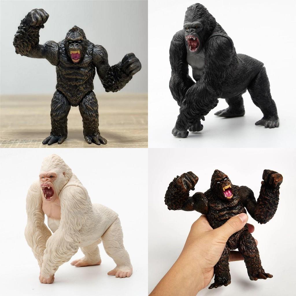 Bandai Original Shm King Kong Modelo Gorila Brinquedos Figura de Ação Exquisita Para Presentes de Crianças