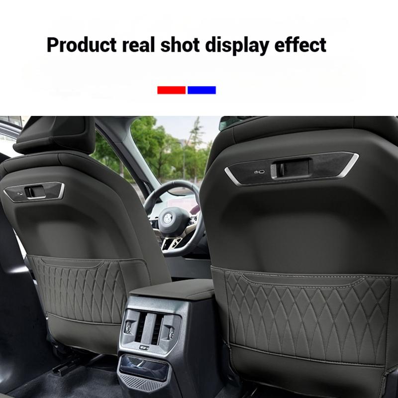 For BMW X3 2025 Car Seat Back Storage Rear Anti-Wear Backrest Anti-kick Pad Auto Accessorie Interior Accessories