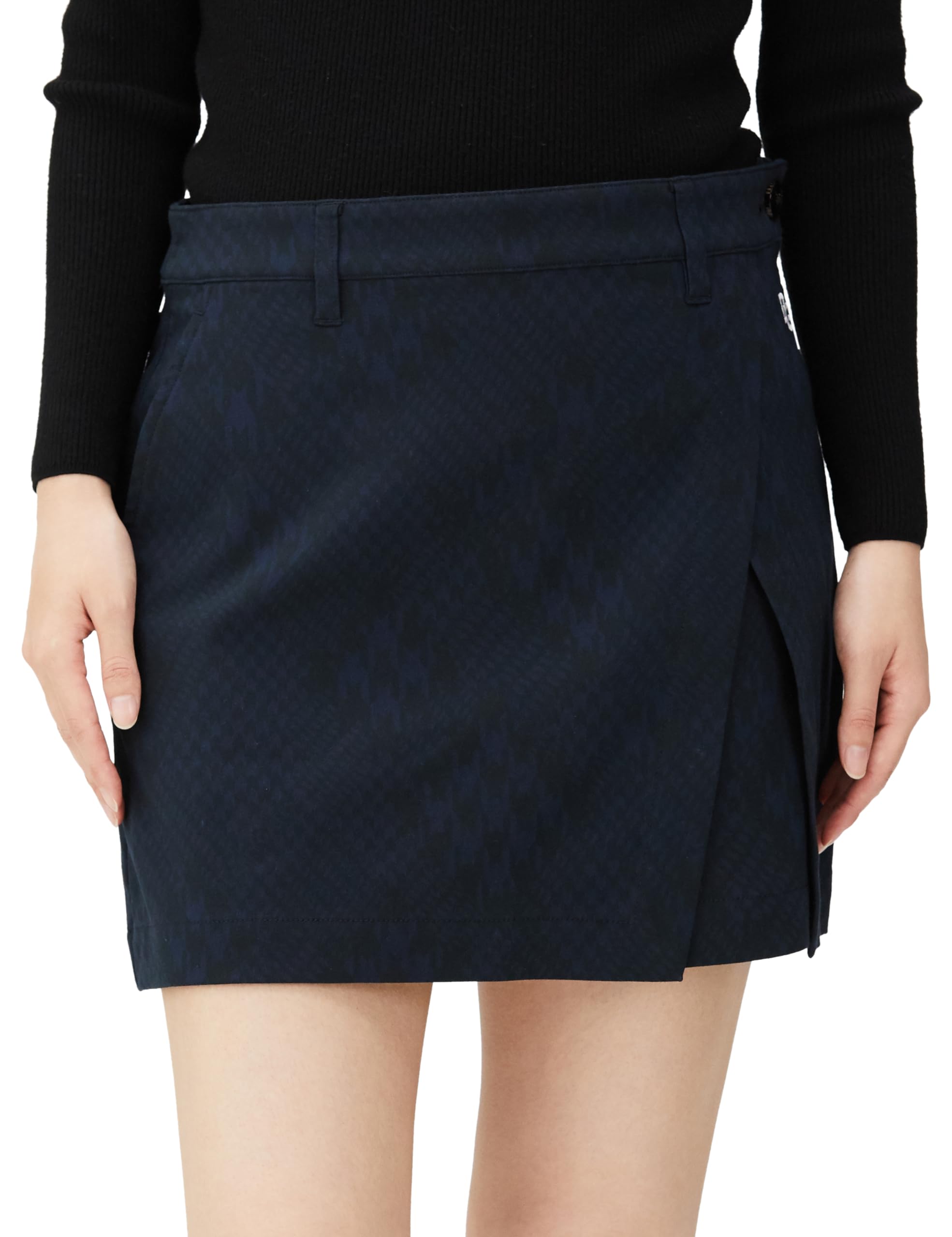 

Skirt Argyle Golf Navy 0 [Pearly Gates] Women s (Houndstooth Pattern/Jacquard) / / 055-3234908 121_Dark [S]