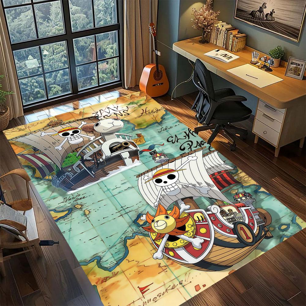 

OnePiece anime character Carpet for Living Room Bedroom Home Decor Cool Movie Mat Play Floor Mat 60x90cm