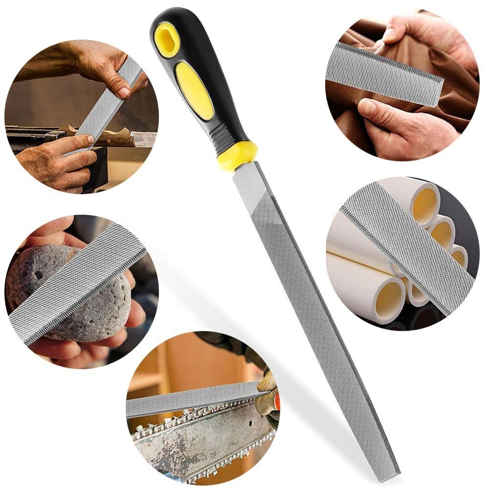 Durable Hand File High Carbon Steel Metal File New Trimming Shaping File Metal Wood and Stone