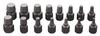 Screw Extractors for Broken Screws, Set of 15