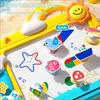 Children Drawing Board Magnetic Drawing Board Kids Toy Graffiti Board Toddler Writing Table Magnet Pen Color Painting Pad