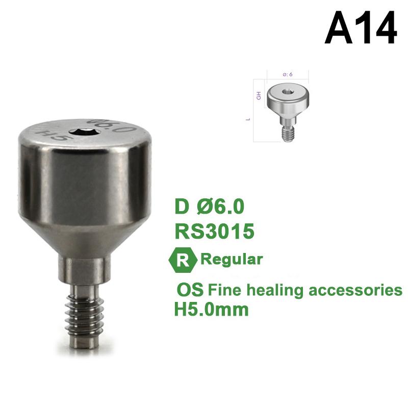 Dental Implant Composite Healing Screw Accessories For Adin Regular Screw Window Closing Transfer Rod Procedure Equipment