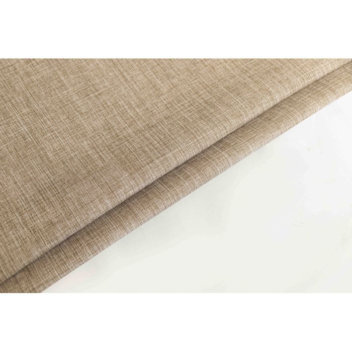 Fleckenabweisende einfarbige Tischdecke Taupe rechteckig 145 x 240 cm