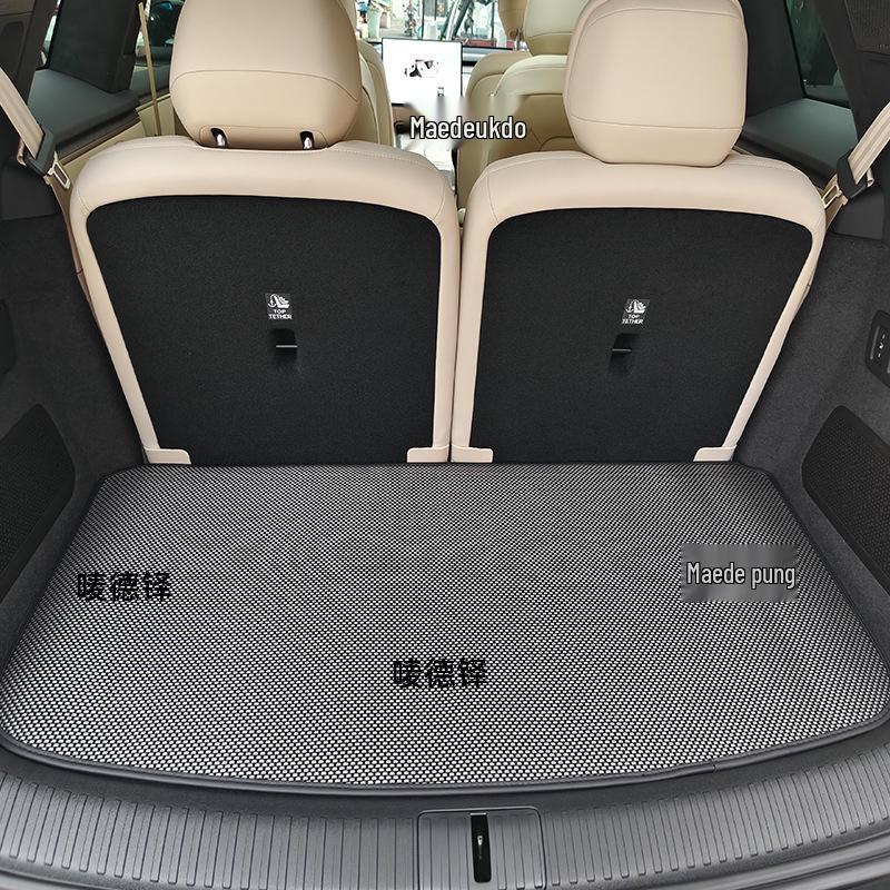 L90 Car Floor Mats TPR Carbon Fiber 2025 - New Model Car Interior Accessories