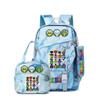 Rhythm Box Backpack Student School Bag Middle College Student Simple Outdoor Travel Backpack D