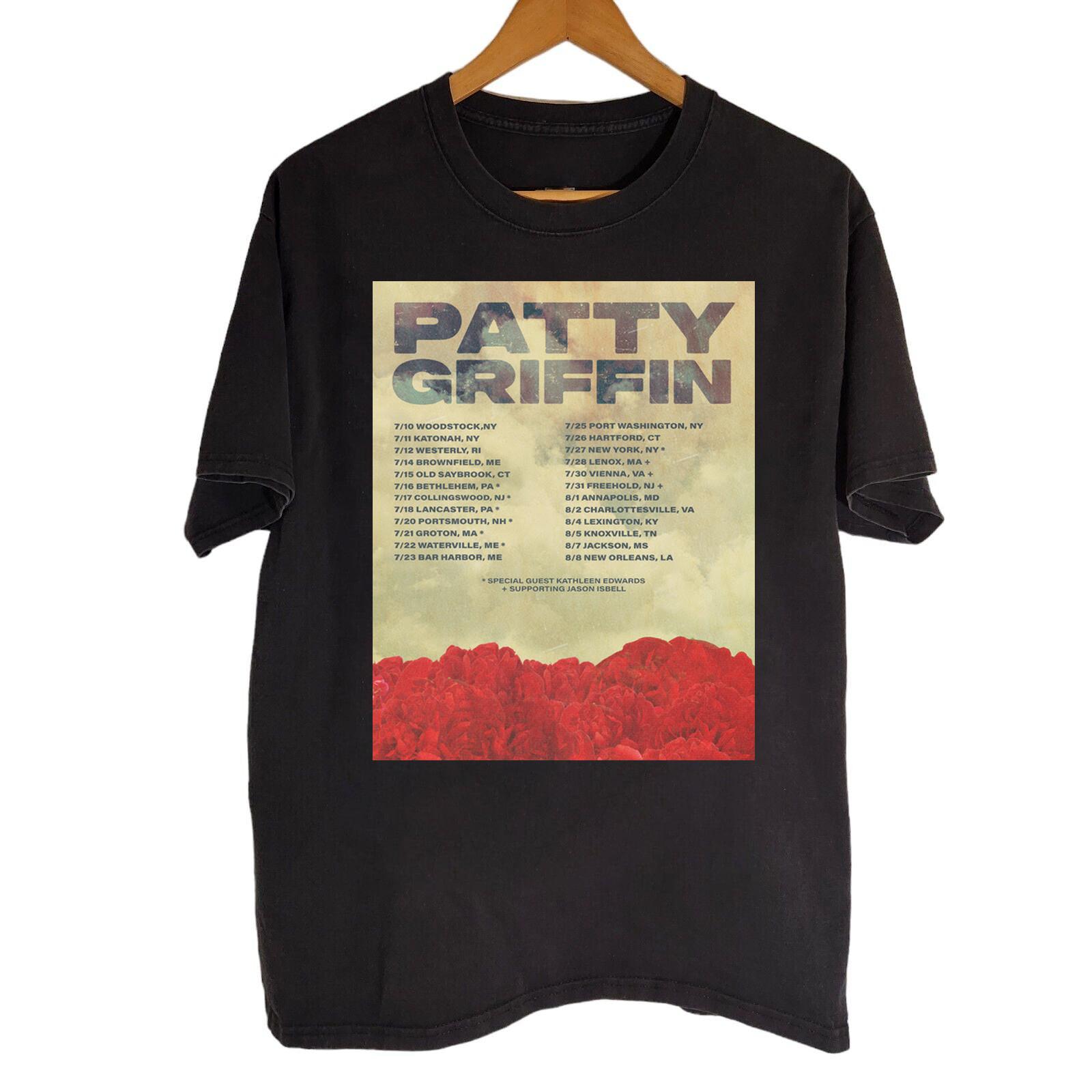 Patti Griffin Summer Tour 2026 Black Cotton Shirt S-5XL CL699 XXXXL