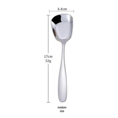 Stainless Steel Flat-Bottom Spoon