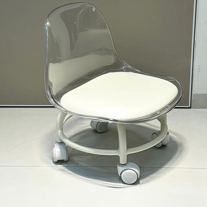 Household Round Stool Thickened Small Chair Plastic Round Stool Modern And Simple High Stool Dining Table Stool Stackable