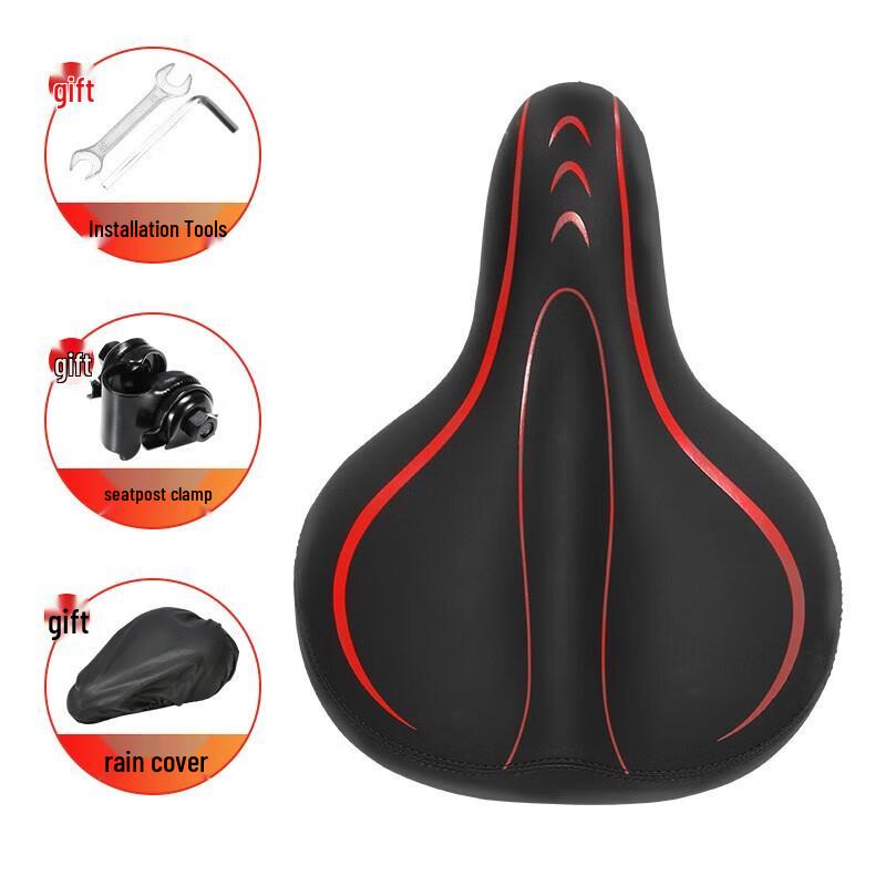 Yongjiu CZ018 Thickened Universal Bicycle Saddle
