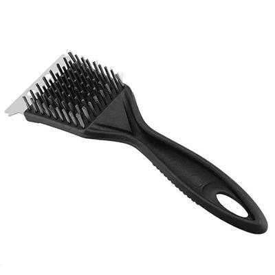 Functional Barbecue Brush Stainless Steel Barbecue Wire Brush Barbecue Oven Barbecue Cleaning Brush