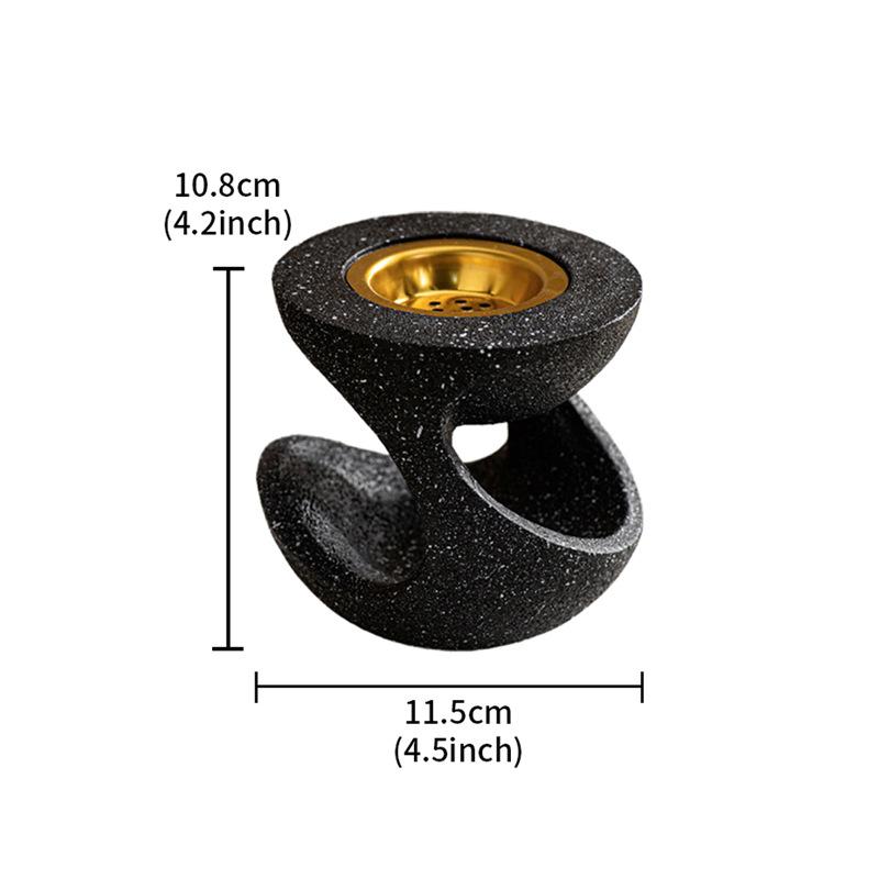 Creative Resin Hanging Pot Shaped Incense Burner, Handheld Aroma Diffuser, Home Decoration, Festival Incense Burner