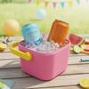 Square Travel Insulated Cooler Case 4-Can Thermal Drink Box Portable Drink Freezer  Outdoor