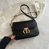 Retro fashion commuter bag women's spring new simple casual small square bag niche casual shoulder bag