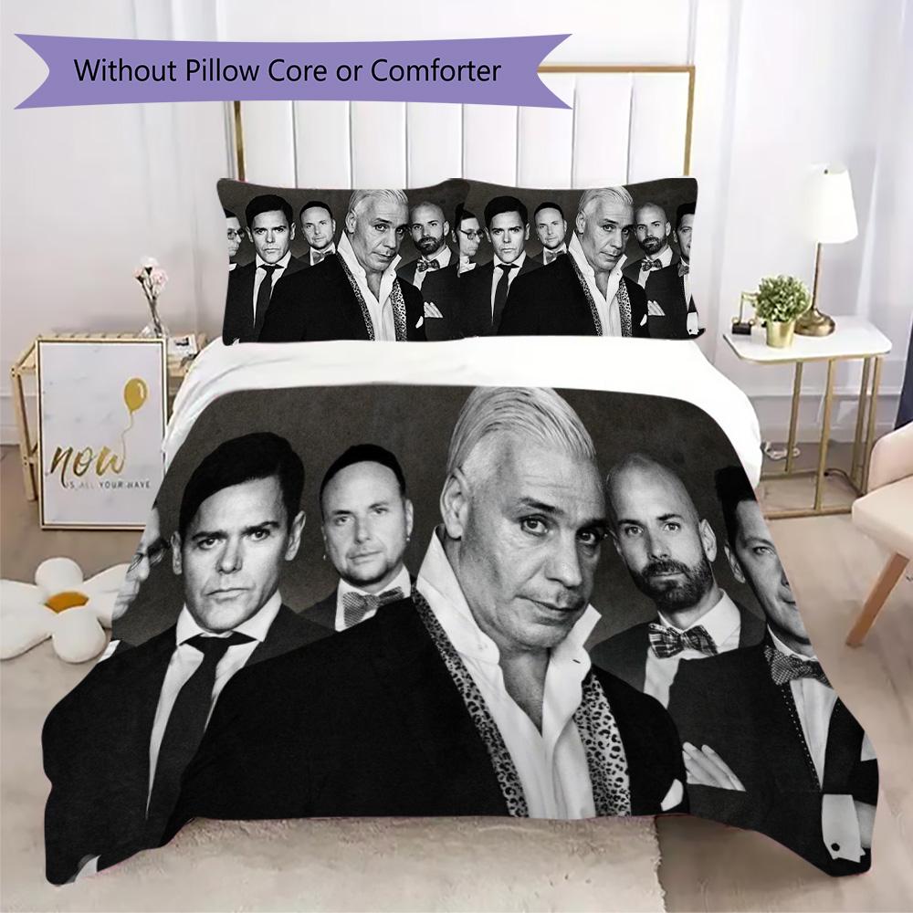 Rammstein, the German Heavy Metal Rock Band, Lead Singer Till Lindemann's Household Items, Pillowcase, Bedspread, Bed Cover (without core)R3
