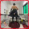 One Piece Large Sword Warrior Double Head Scene Statue Gk Platform Pvc Collectible Model Desktop Display Gift For Collectors