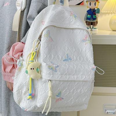 Japanese-Style Large Capacity Schoolbag for Girls - Versatile Backpack for College, High School, and Junior High Students