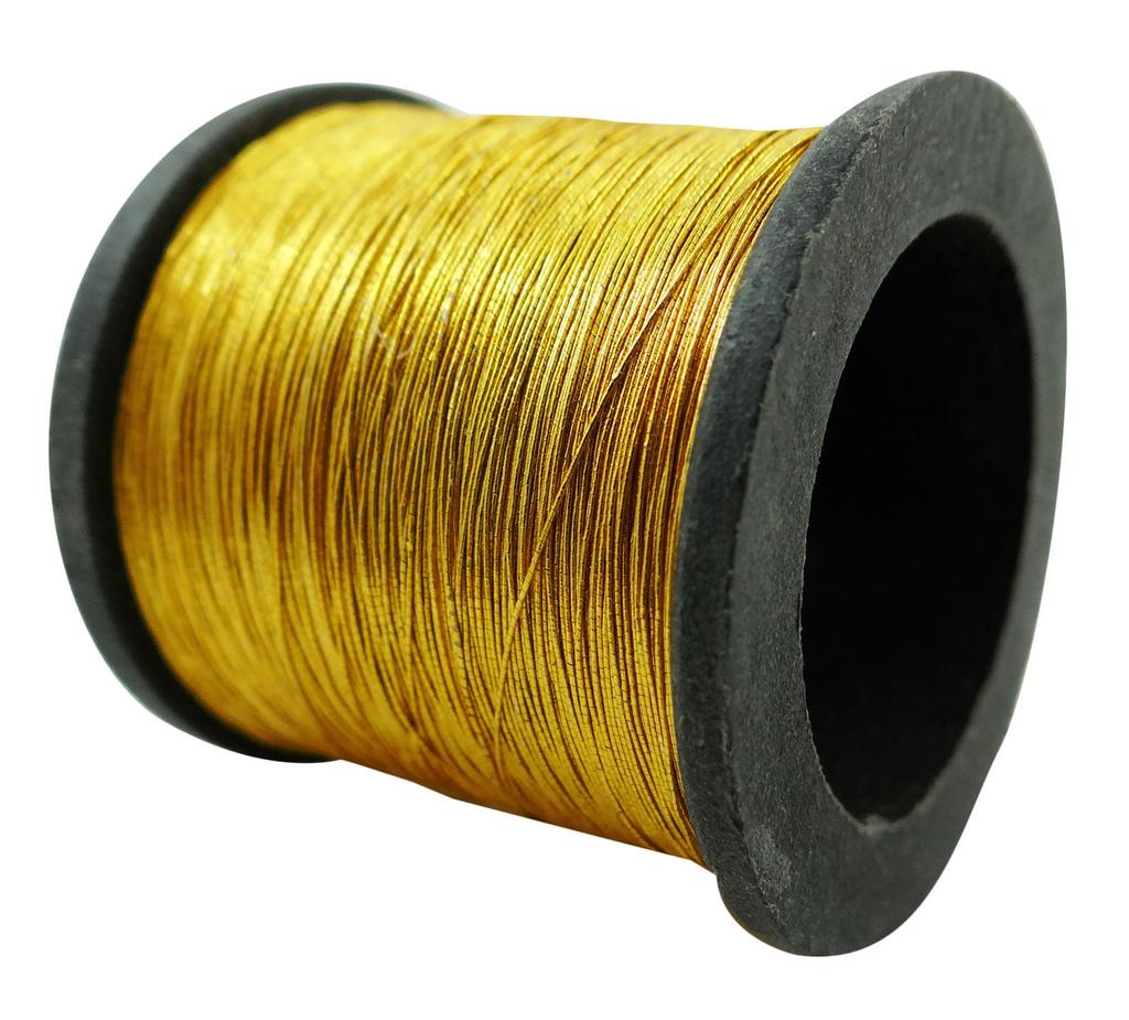 Lot Of 10 Pieces Polyamide Copper Thread Hand Machine Embroidery Wholesale